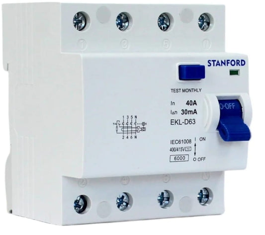 INTERRUPTOR DIFERENCIAL 4X40A 30mA
