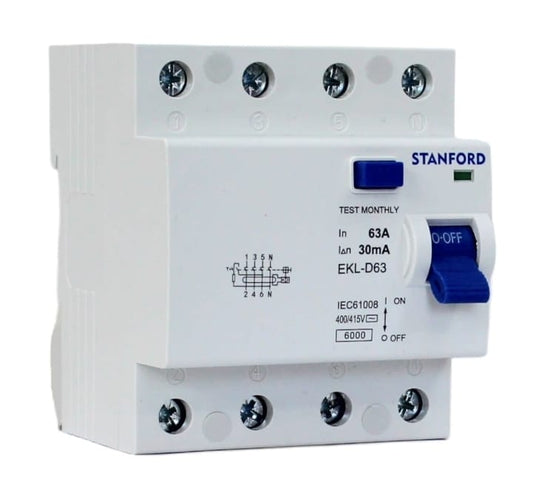 INTERRUPTOR DIFERENCIAL 4X63A 30mA