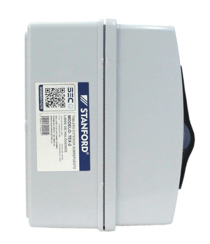 TABLERO SOBREPUESTO EXTERIOR DE 2 POLOS IP65