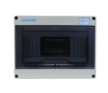 TABLERO SOBREPUESTO EXTERIOR DE 8 POLOS IP65