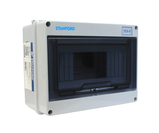 TABLERO SOBREPUESTO EXTERIOR DE 8 POLOS IP65