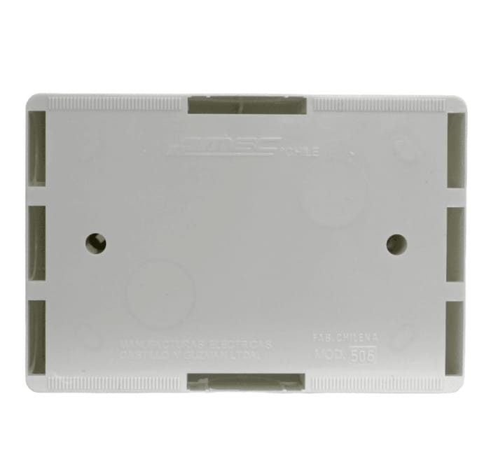 Caja Chuqui Libre de Halógenos Sobrepuesta con Tornillos