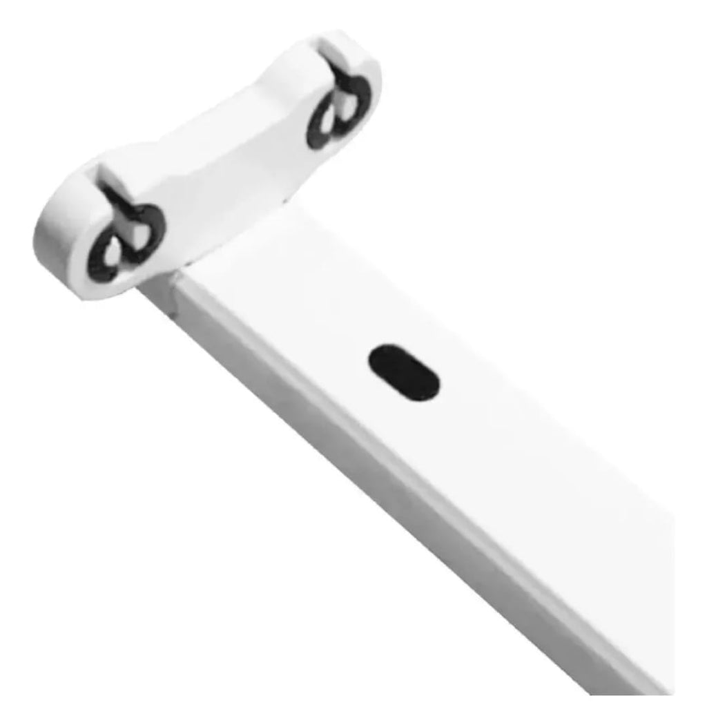 Canoa Doble para Tubo LED T8 2x9W 60cm Bodega Taller