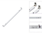 Canoa Simple para Tubo LED T8 1x18W 120cm Bodega Taller