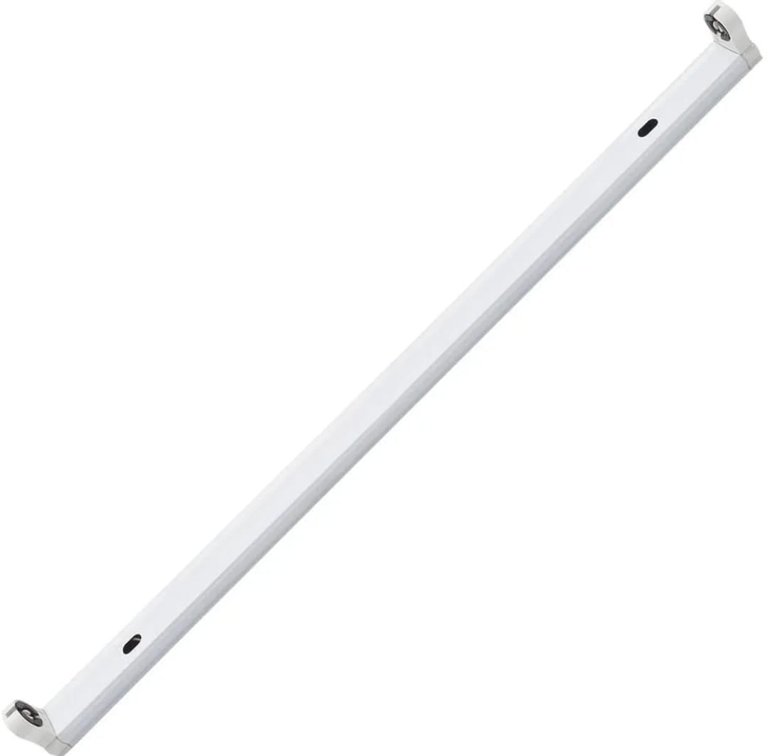 Canoa Simple para Tubo LED T8 1x9W 60cm Bodega Taller