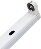 Canoa Simple para Tubo LED T8 1x18W 120cm Bodega Taller