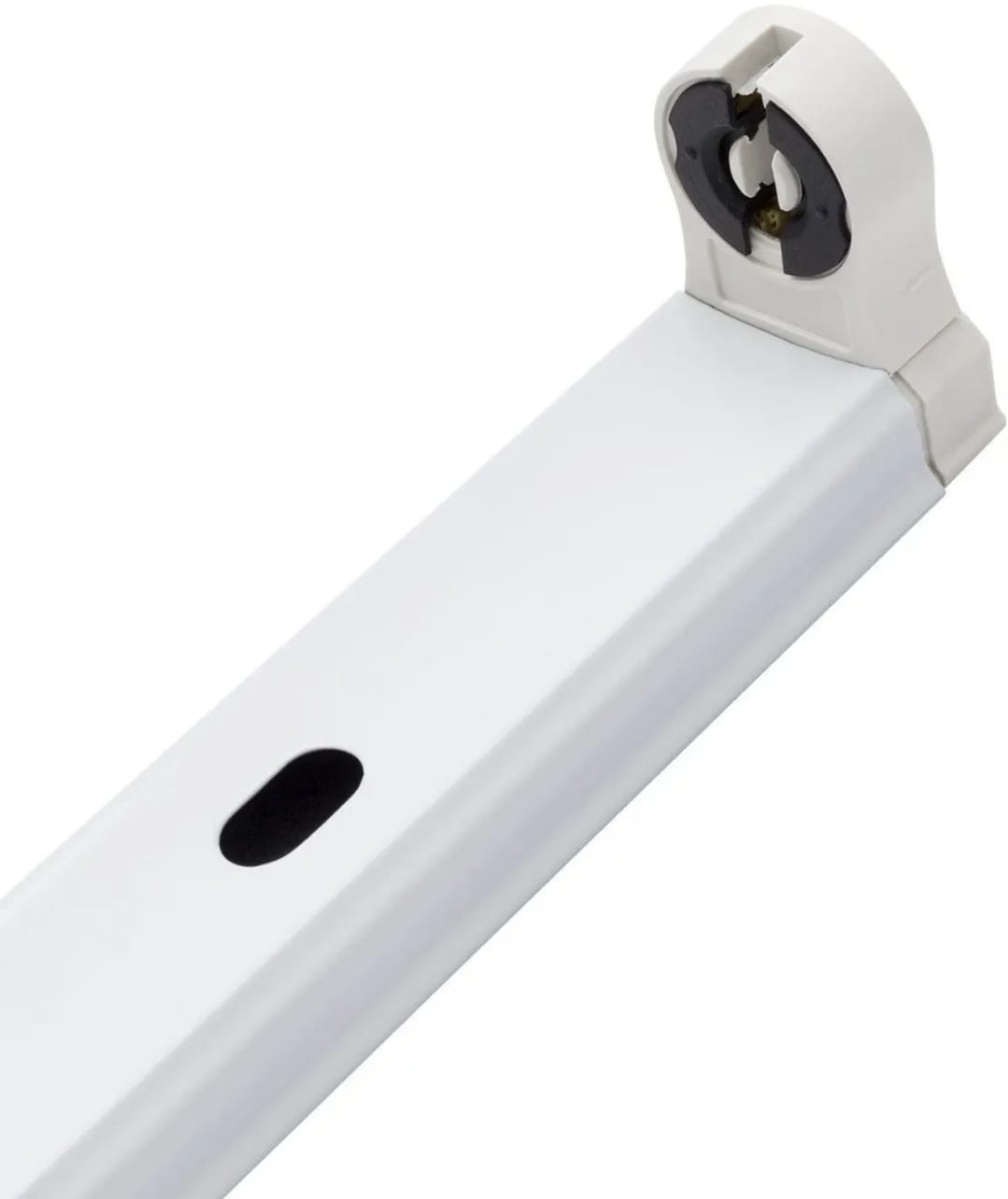 Canoa Simple para Tubo LED T8 1x9W 60cm Bodega Taller