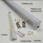 EQUIPO LED INTEGRADO T5 60CM 6500K 9W