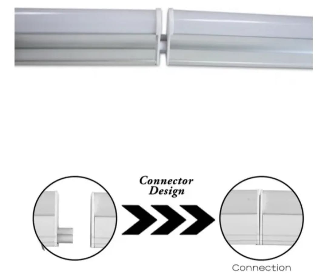 Equipo LED Integrado T5 5W 30cm Luz Fría 6500K Lineal