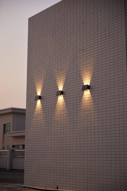 Aplique LED Solar decorativo bidireccional VA