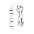 Zapatilla Eléctrica 6 Tomas Interruptor 1,5m Alargador