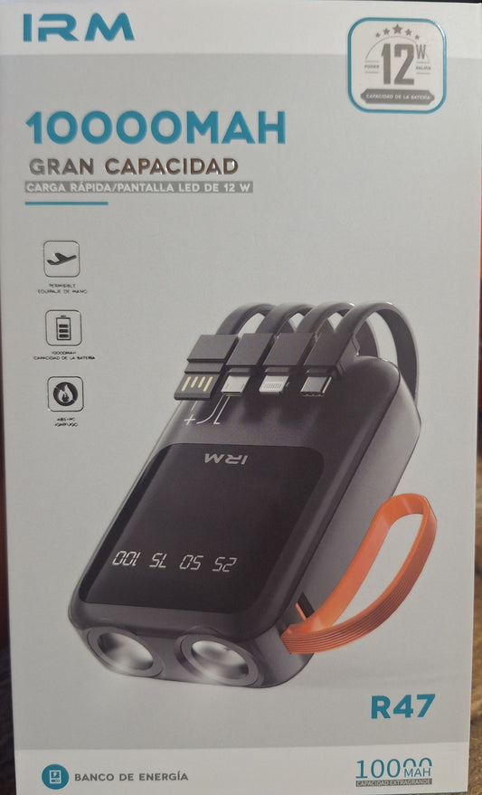 Bateria Portatil Banco de energia 10.000mAh