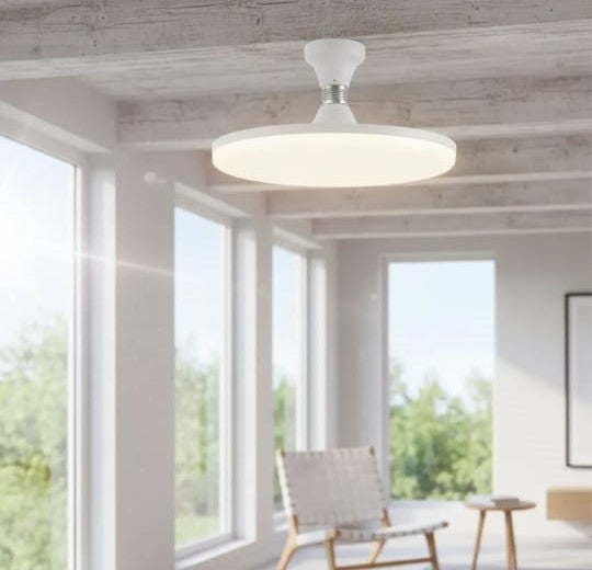 Ampolleta Panel Led Ufo 24W - 15cms E27 luz fria 6500k