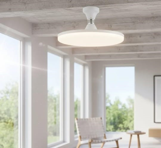 Ampolleta Panel Led Ufo 24W - 15cms E27 luz fria 6500k